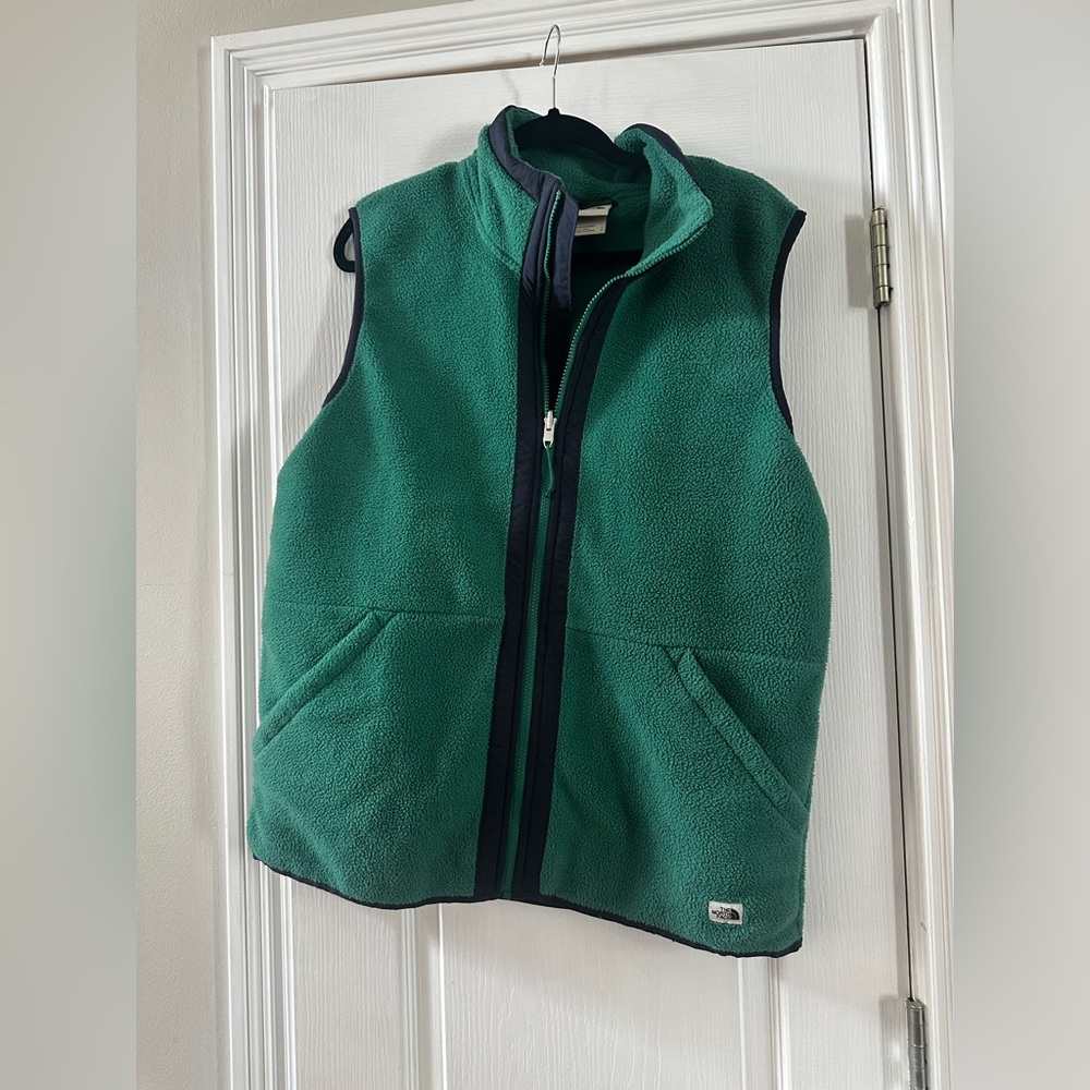 North Face Men’s Green Fleece Vest